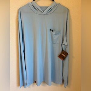 Amigo Provisions Company Sol Series Hoodie Men’s Sz M in the color Azu